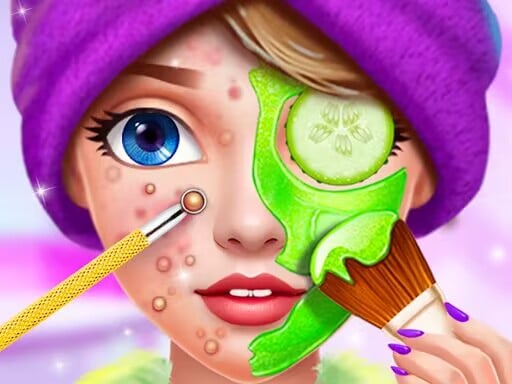 Salon spa de machiaj ASMR