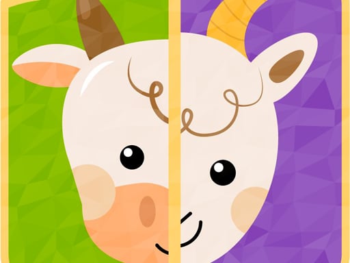 Jocuri pentru copii: puzzle cu animale pentru copii