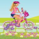 barbie rides bike