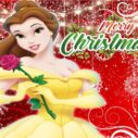 belle princess christmas sweater dress up