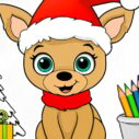 christmas coloring game 2