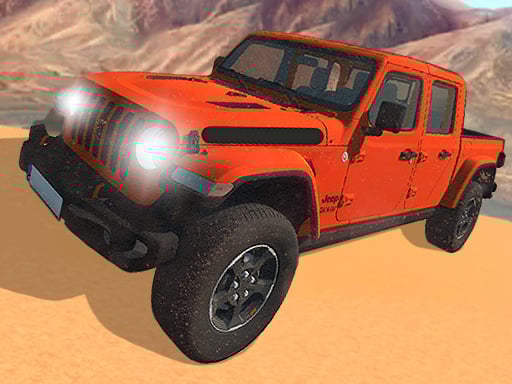 Simulator de șofer Jeep Hilly periculos
