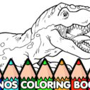 dinos coloring book