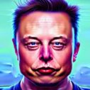 funny elon musk face