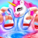 kids unicorn slime