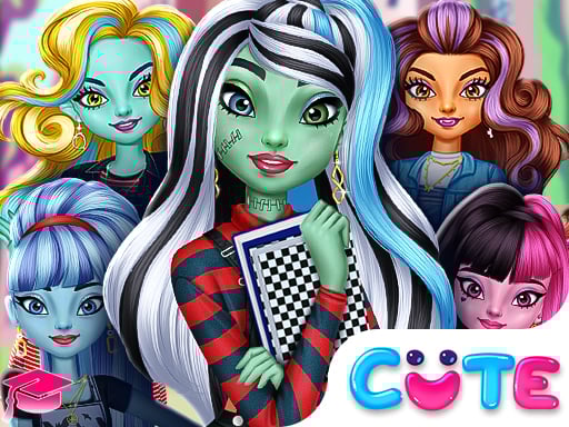 Echipa de liceu Monster Girls