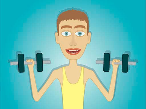 Muscle Clicker: joc de gimnastică