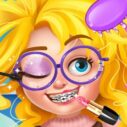 nerdy girl makeup salon