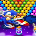 play sonic bubble shooter games