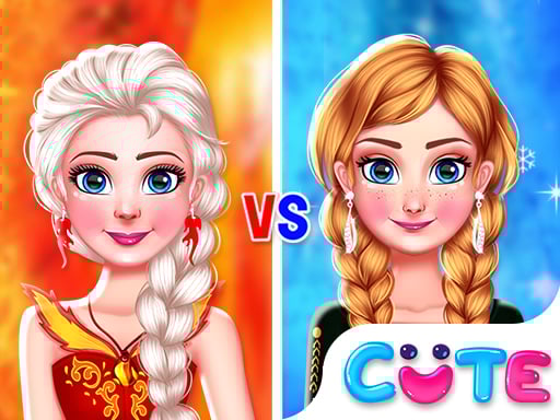 Ice Vs Flame Sisters