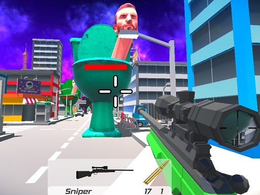 Skibidi Toaletă FPS Shooting Survival