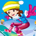 snowboarder girl