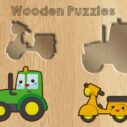 wooden shapes