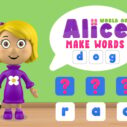 world of alice make words