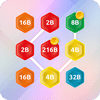 2048 hex chain merge