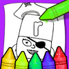 alphablocks coloring pages