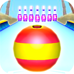 Bowling pe plajă 3D