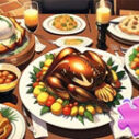 jigsaw puzzle thanksgiving dinner